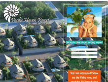 Tablet Screenshot of pacifichavenresort.com